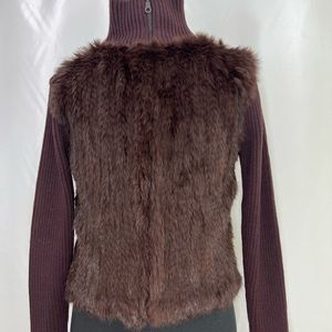 Genuine rabbit sweater